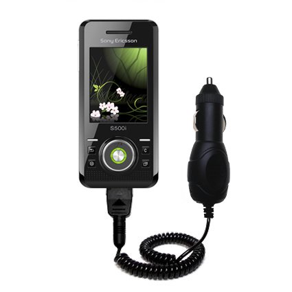Rapid Car / Auto Charger for the Sony Ericsson S500i - Gomadic Brand w/ TipExchange Technology