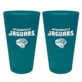 NFL Jacksonville Jaguars 2 Pack Colored Frosted Pints