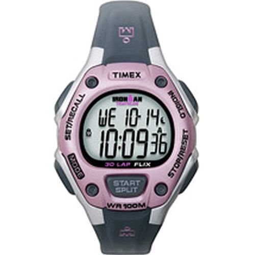 Timex Women's T5K020 Ironman Triathlon 30-Lap Resin Band Watch