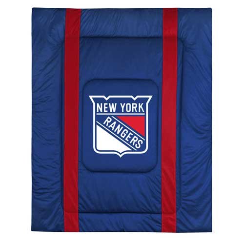 New York Rangers NHL Sideline Collection Bed Comforter