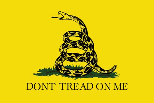 Studio B Don't Tread on Me Poster
