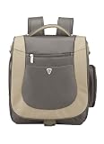 Light Mocha Sumdex Alti-Pac 3-Way Convertible 15.4 Notebook Messenger - Light Mocha