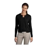 Port Authority Signature - Ladies Fine-Gauge Crewneck Cardigan Sweater.
