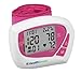 HealthSmart Automatic Wrist Blood Pressure Monitor with 60 Second Digital Readout, Pink
