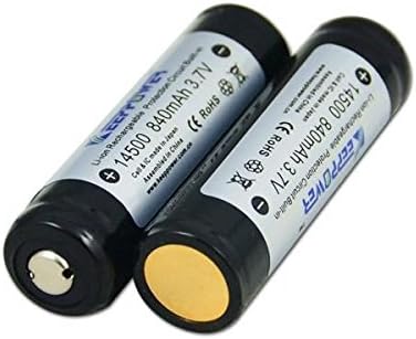 KeepPower 14500 840mAh 3.7v Protected Rechargeable li-ion Battery