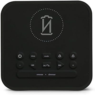 DreamQi Wireless Charging Dual Alarm Clock w/ Bluetooth