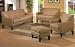 Petite Peat Microfiber Living Room Set