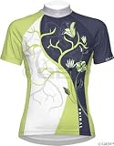 Primal Wear Women's Namaste Jersey: Green/White; SM