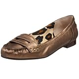 Jessica Simpson Women's Shyna Flat,Bronze,7.5 M