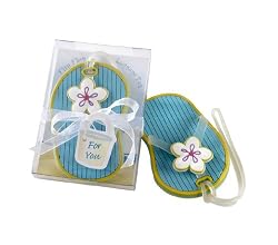Flip-Flop Luggage Tag in Beach-Themed Gift Box (Qty.1)