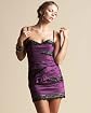 bebe Lacey Eggplant Sheath Dress :  eggplant dress short sateen