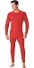 Red Union Suit Original Long Johns Thermal Underwear