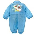 レインスーツ お砂場遊び着 ミッキーマウス ブルー