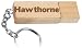 Engraved Wooden USB Flash Drive 8 GB with chain - Engraved name Hawthorne