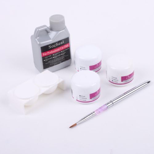 nail_world365 Acrylic Powder Liquid Nail Art Brush Dish Set Manicure Kit
