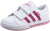 [アディダス] adidas Clemente Inf (クレメンテInf) U44507 00 (ランニングホワイト/インテンスピンクF11/インテンスピンクF11/13)