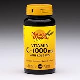 Vitamin C With Rose Hips Tablets - Non Chewable - Model 74393 - Btl of 100