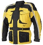 Firstgear Torrent Mesh Mens Motorcycle Jacket Black/Yellow S