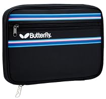 バタフライ(Butterfly) ストライプスケース ブラック&times;ブルー 914 61590