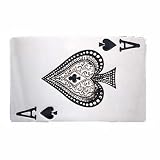 ROYAL ACE OF SPADES ENAMEL CARD BELT BUCKLE