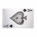 ROYAL ACE OF SPADES ENAMEL CARD BELT BUCKLE