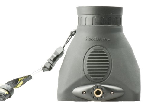 Hoodman HoodLoupe Optical Viewfinder for 3.2 Inch LCD Displays, Black