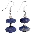 Handmade Lapis Lazuli & Silver Earrings