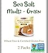 Sea Salt Multi- Grain Crackers - 2 / 4.5 Oz Bags