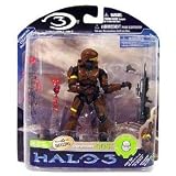 Halo 3 Mcfarlane Toys Series 3 Exclusive Action Figure Brown Spartan Soldier ODST (Battle Rifle and Grenade)