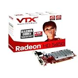 VTX3D 512MB Radeon HD 5450 DDR3 Graphics Card with Low Profile Bracket