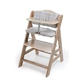 Hauck 668733 Hochstuhleinlage Multi Stripe, sand-brown