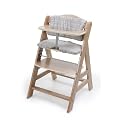 Hauck 668733 Hochstuhleinlage Multi Stripe, sand-brown