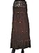 Fashion Skirts -Burnt Umber Color Wrap Sequin Work Girls Comfortable Clothing In India Size 39 For Free Shipping