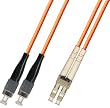 100M Multimode Duplex Fiber Optic Cable (50/125) - FC to LC