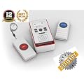 Z7N-HOME CARE PANIC ALERT ALARM BUTTON WITH LIGHT WIRELESS DOORBELL FOR THE ELDERLY OR DISABLED