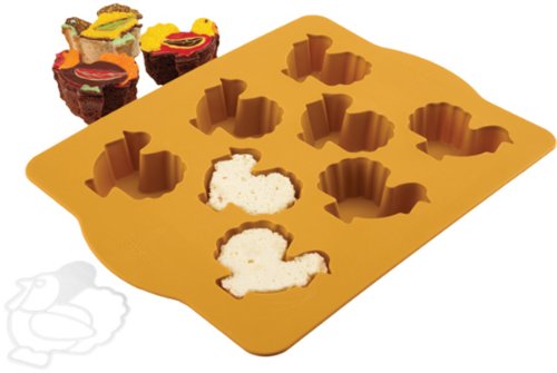 Chicago Metallic Silicone Turkey and Stencil