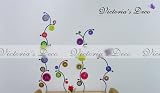 Home Decor Mural Art Wall Paper Stickers -	 Colorful Circle Rattan CP039