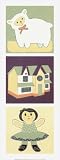 Girls by Kayvene poster print,10 in. x 27 in.