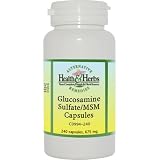 Review Alternative Health & Herbs Remedies  / Alternative Health & Herbs Remedies Glucosamine Sulfate/msm Capsules, 240-Count Bottle