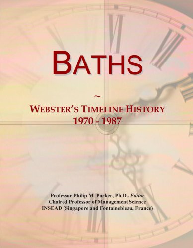 Baths: Webster's Timeline History, 1970 - 1987