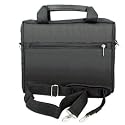 Black Nylon 10" Netbook Case w/ Shoulder Strap for Fujitsu, Samsung, Dell, Acer, ASUS Eee PC, Gateway, HP, Sony, Compaq