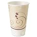 SOLO Cup Company : Symphony Design Trophy Foam Hot/Cold Cups Drink Cups, 20 oz., Beige, 750/Carton -:- Sold as 2 Packs of - 750 - / - Total of 1500 Each