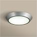 Eurofase Lighting 17392-013 Metal Grey Devo Transitional Single Light Down Lighting Flush Mount Ceiling Fixture from the Devo Collection