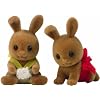 Sylvanian Families Fawn Rabbit Twin Babies