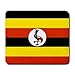 Uganda Flag Mouse Pad