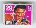 Vintage Elvis Presley Postal Pin 1980
