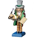 Kurt Adler Steinbach 5.5-Inch Limited Edition German Nutcracker Christmas Carol Series, Mini Charles Dickens