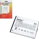HQRP SDAMX4RBKG10 Battery for Sandisk Sansa E260 / E270 MP3 Player Replacement with Tool plus HQRP Universal Screen Protector
