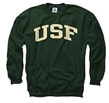 South Florida Bulls Dark Green Arch Crewneck Sweatshirt