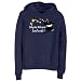 Sweatshirt Woman Navy Blue  My Belgian Malinois Does Tricks !  Dog